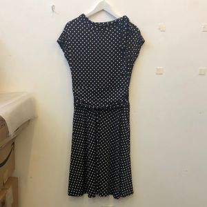 Retrolicious bombshell polka dot dress. Amazing fit - super flattering.
